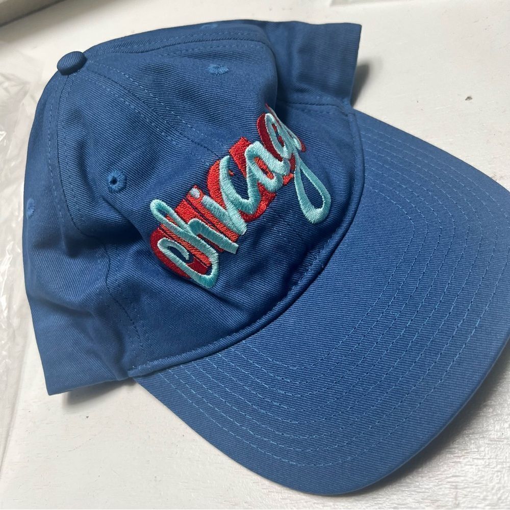 Madhappy Chicago Exclusive Dad Hat Blue One Size NEW - Picture 4 of 7
